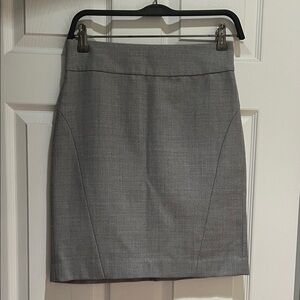 Banana Republic Gray Pencil Skirt